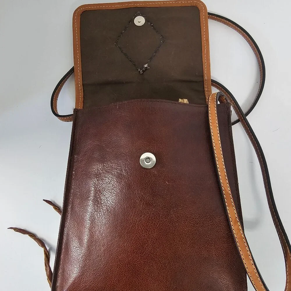 Montana Silversmiths brown leather